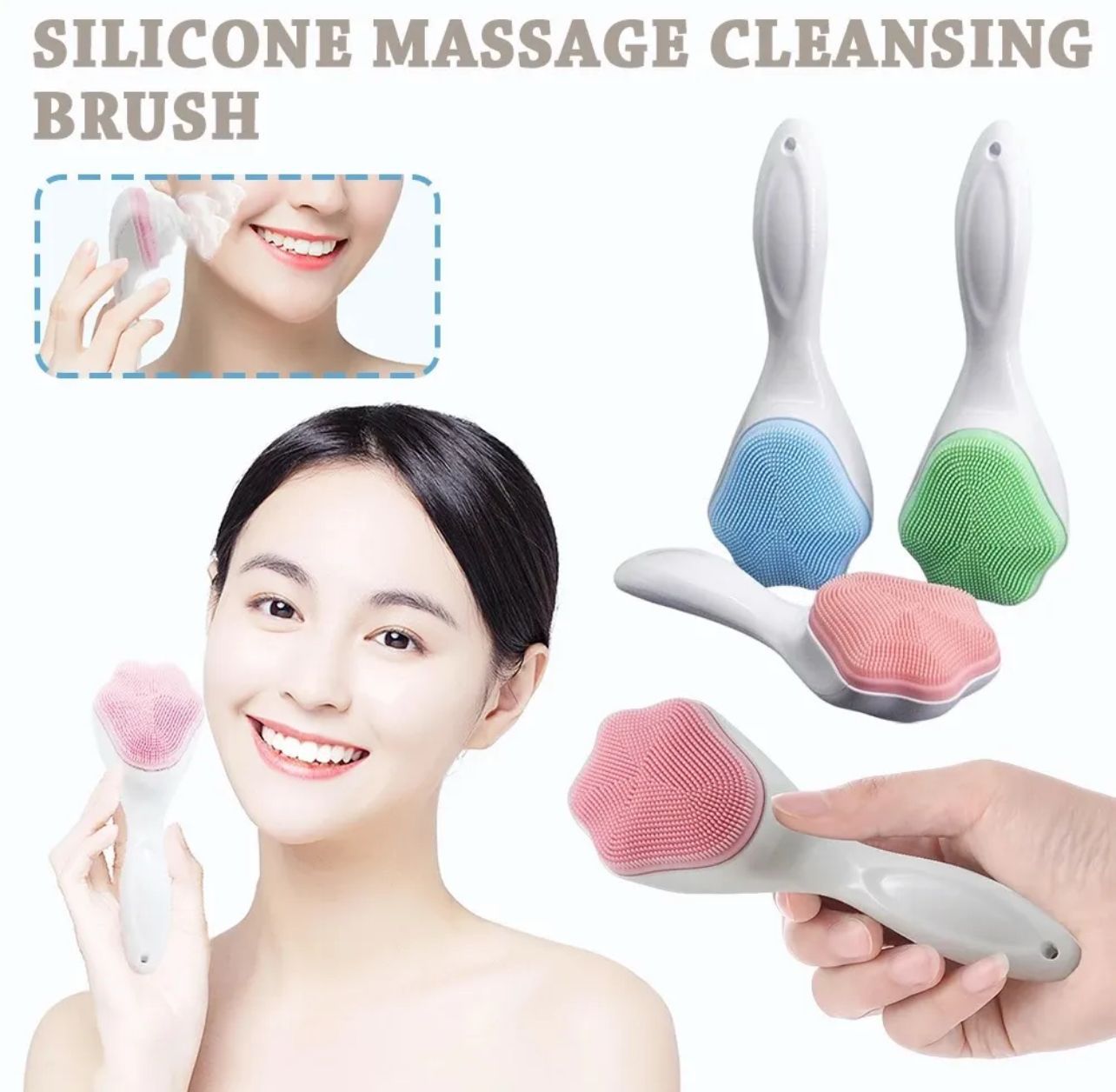 Cat Paw Silicone Face Scrubbe
